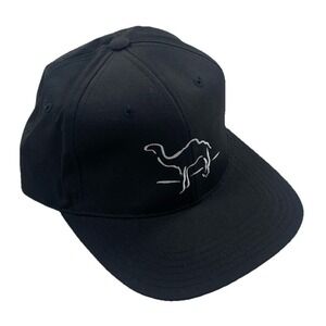 Vintage Camel Cigarettes Promo SnapBack Cap Hat Black 90's